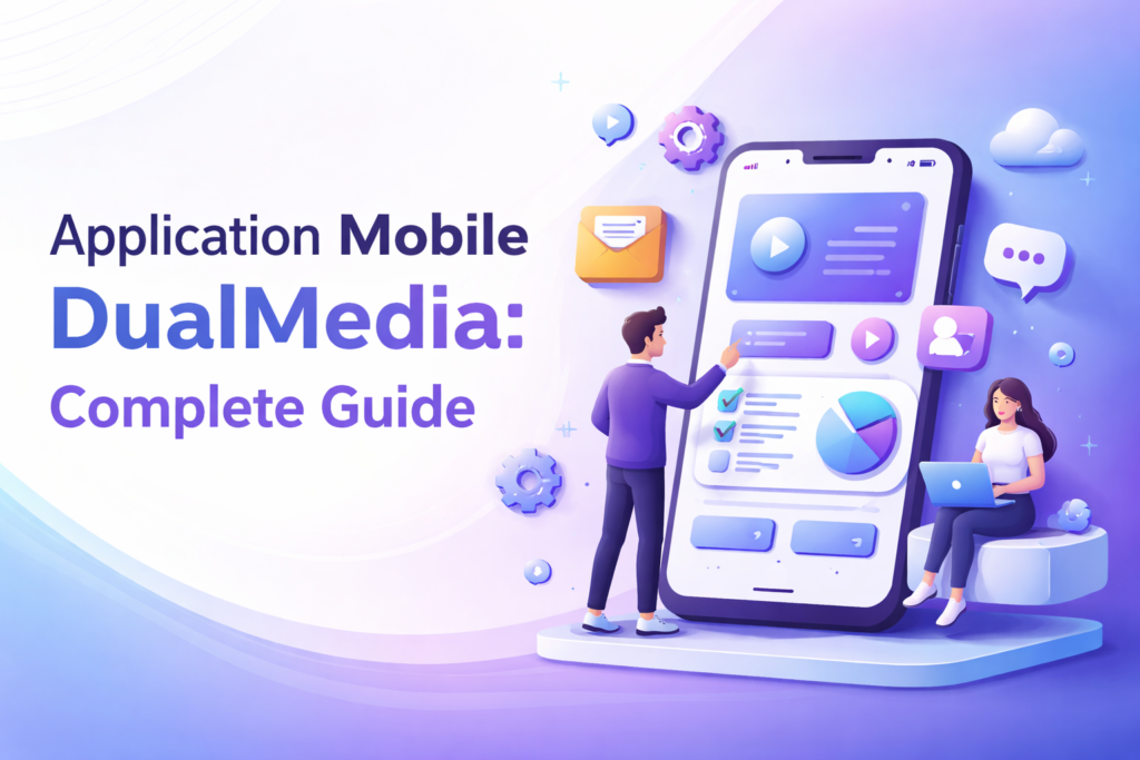 application mobile dualmedia